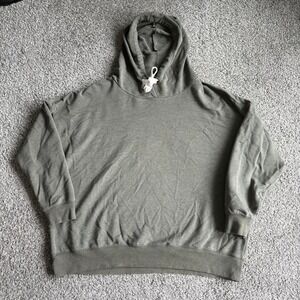 Buffalo Olive Green‎ Hoodie Oversized Pullover Sweatshirt Comfy Loungewear